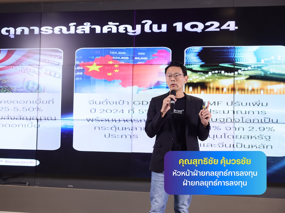 รวมเหตุการณ์สำคัญในไตรมาสที่ 1/2024