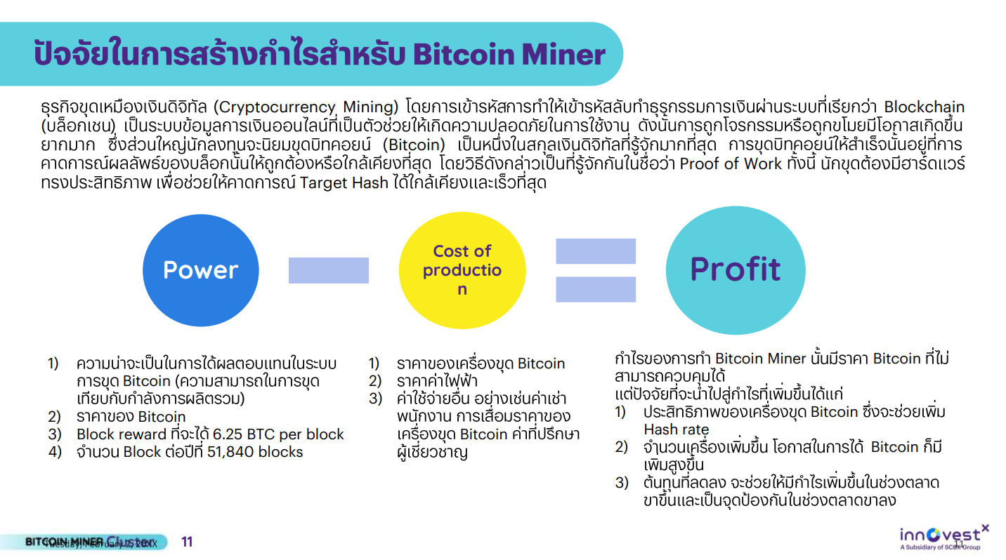 Bitcoin Miner Cluster